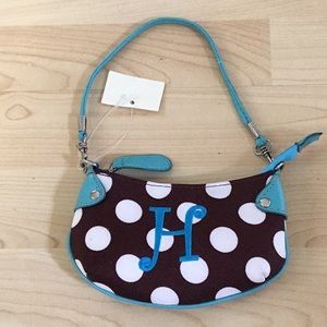 Brand New Initial H Purse Wristlet